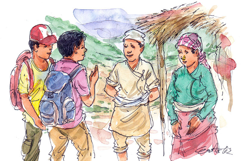 चेपाङ गाउँको हरियाली (यात्रा स्मरण)
